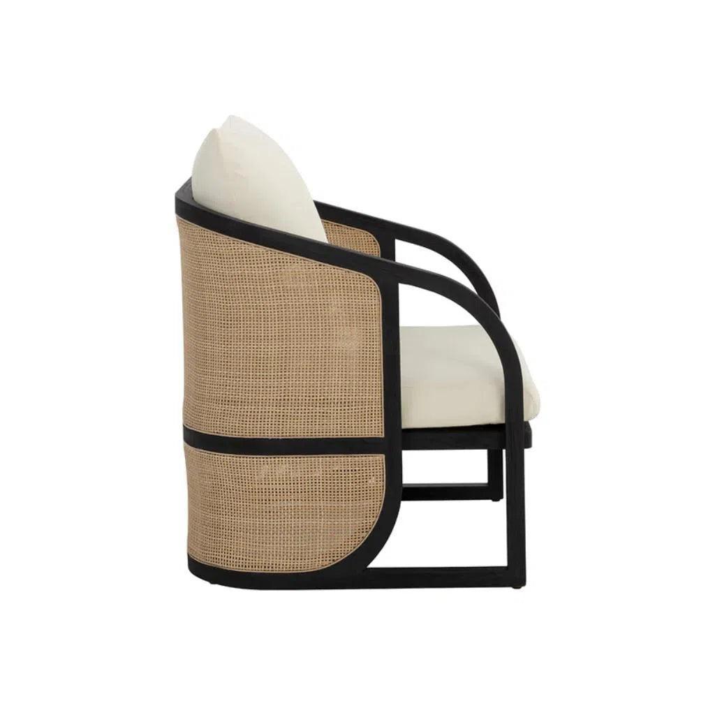 Palermo Fabric Outdoor Lounge Chair - LOOMLAN - SUNPAN - Outdoor Lounge Chairs
