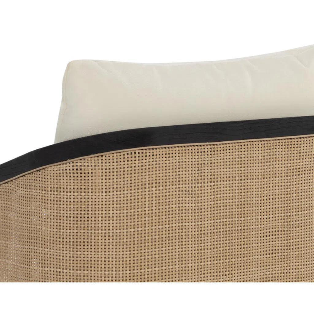Palermo Fabric Outdoor Lounge Chair - LOOMLAN - SUNPAN - Outdoor Lounge Chairs