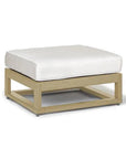Palm Beach Poly Lumber Square Ottoman Sunbrella Cushion - LOOMLAN - Breezesta - Outdoor Ottomans