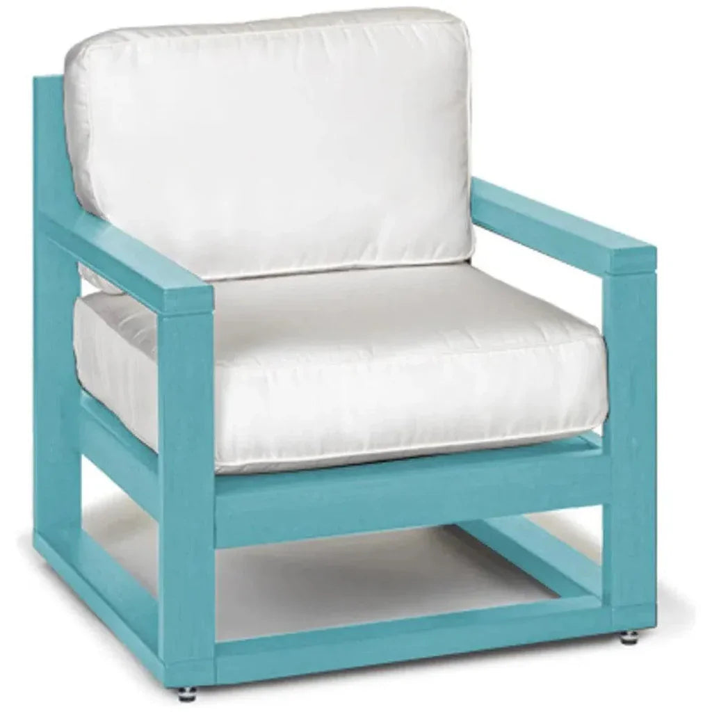 Palm Beach Poly Outdoor Lounge Chair Sunbrella Cushion - LOOMLAN - Breezesta - Outdoor Lounge Chairs