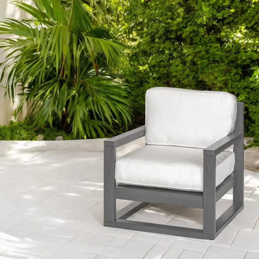 Palm Beach Poly Outdoor Lounge Chair Sunbrella Cushion - LOOMLAN - Breezesta - Outdoor Lounge Chairs