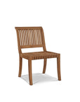Palm Teak Patio Round Dining Set 5 PC - LOOMLAN - HiTeak - Outdoor Dining Sets