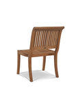 Palm Teak Patio Round Dining Set 5 PC - LOOMLAN - HiTeak - Outdoor Dining Sets