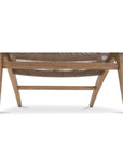 Palma Teak Weather - Resistant Outdoor Lounge Chair - LOOMLAN - Moe's Home - Outdoor Lounge Chairs