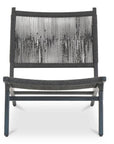 Palma Teak Weather - Resistant Outdoor Lounge Chair - LOOMLAN - Moe's Home - Outdoor Lounge Chairs