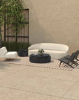 Palma Teak Weather - Resistant Outdoor Lounge Chair - LOOMLAN - Moe's Home - Outdoor Lounge Chairs