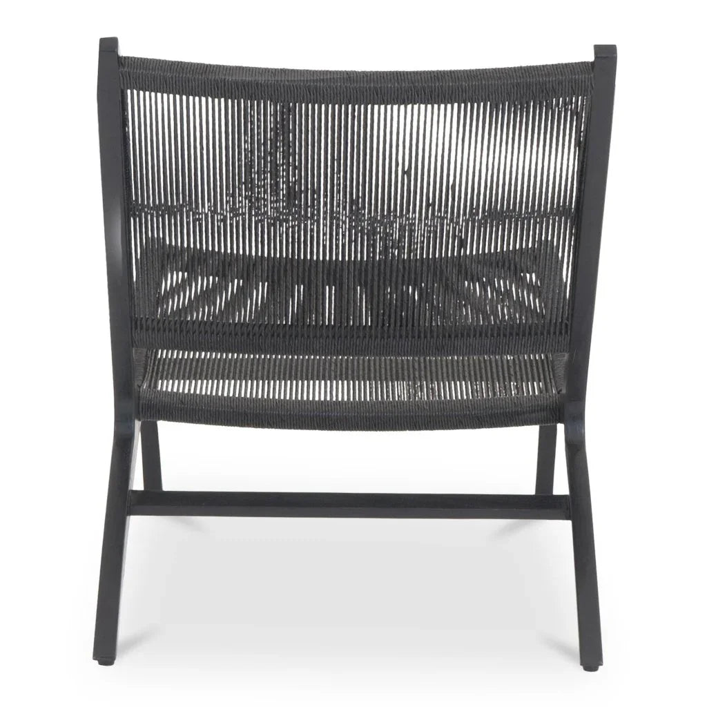 Palma Teak Weather - Resistant Outdoor Lounge Chair - LOOMLAN - Moe's Home - Outdoor Lounge Chairs