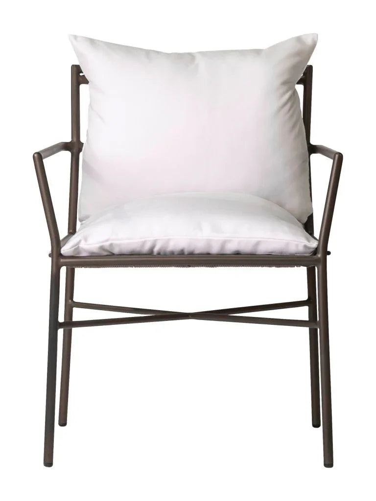 Seasonal Living Patinero Aluminum Patio Dining Arm Chair (Set Of 2)