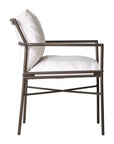 Seasonal Living Patinero Aluminum Patio Dining Arm Chair (Set Of 2)