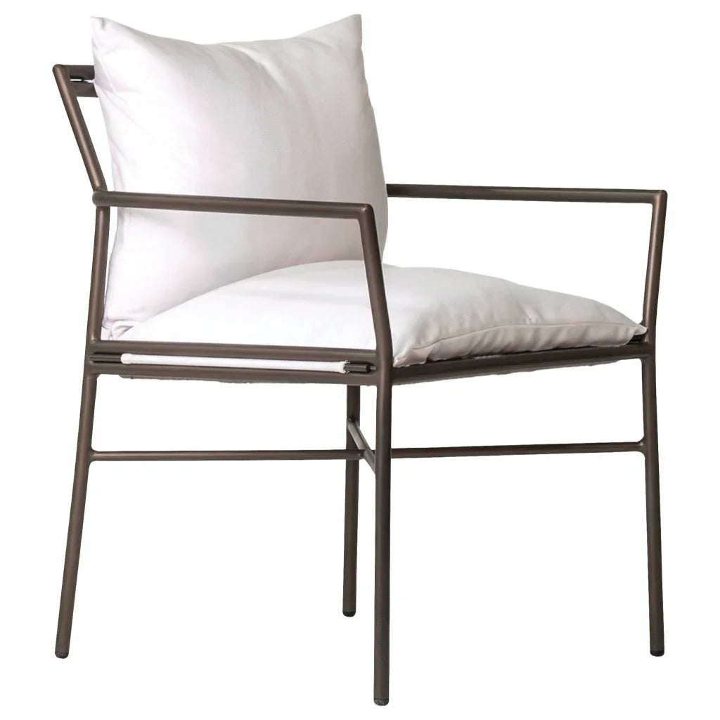 Seasonal Living Patinero Aluminum Patio Dining Arm Chair (Set Of 2)