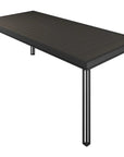 Patinero Charcoal Finish Patio Dining Table - LOOMLAN - Seasonal Living - Outdoor Dining Tables