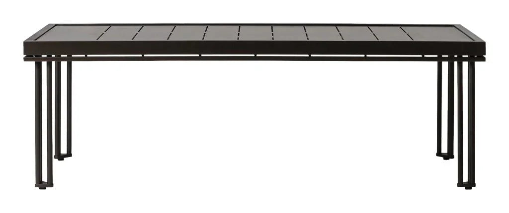 Seasonal Living Patinero Charcoal Satin Finish Patio Coffee Table