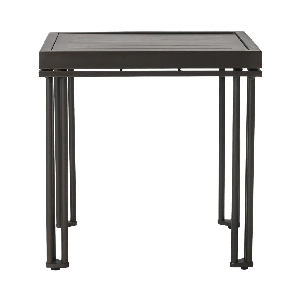 Seasonal Living Patinero Charcoal Satin Finish Patio Side Table