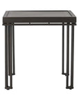 Seasonal Living Patinero Charcoal Satin Finish Patio Side Table
