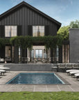 Patinero Charcoal Satin Patio Pool Chaise (Set Of 2) - LOOMLAN - Seasonal Living - Outdoor Chaises