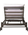 Patinero Charcoal Satin Patio Pool Chaise (Set Of 2) - LOOMLAN - Seasonal Living - Outdoor Chaises