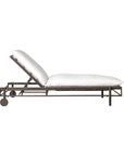 Patinero Charcoal Satin Patio Pool Chaise (Set Of 2) - LOOMLAN - Seasonal Living - Outdoor Chaises