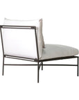 Patinero Quick - Dry Cushions Patio Modular Armless Chair - LOOMLAN - Seasonal Living - Outdoor Modulars
