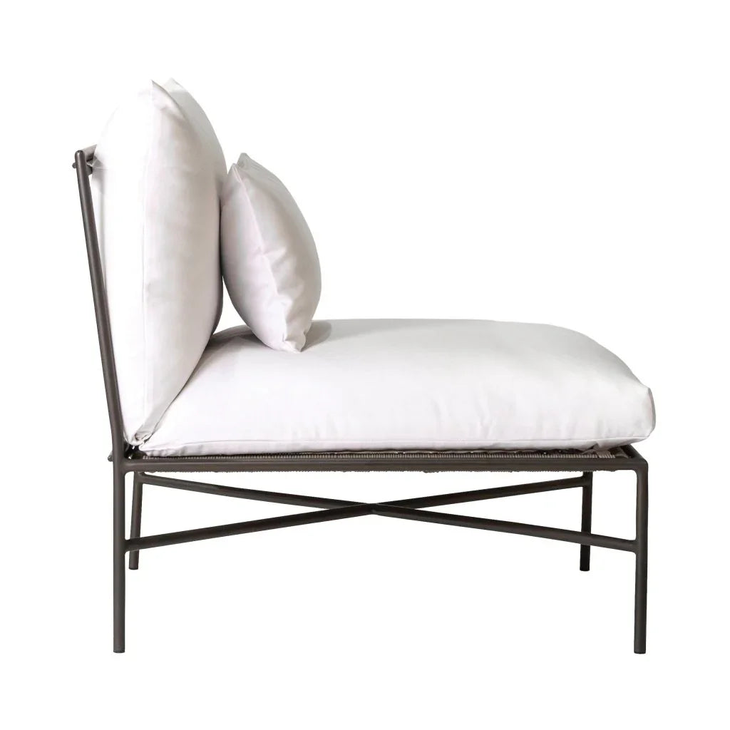 Patinero Quick - Dry Cushions Patio Modular Armless Chair - LOOMLAN - Seasonal Living - Outdoor Modulars