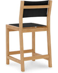 Pearl 5 - Piece Counter Height Teak Outdoor Set - LOOMLAN - HiTeak - Outdoor Counter Dining Sets