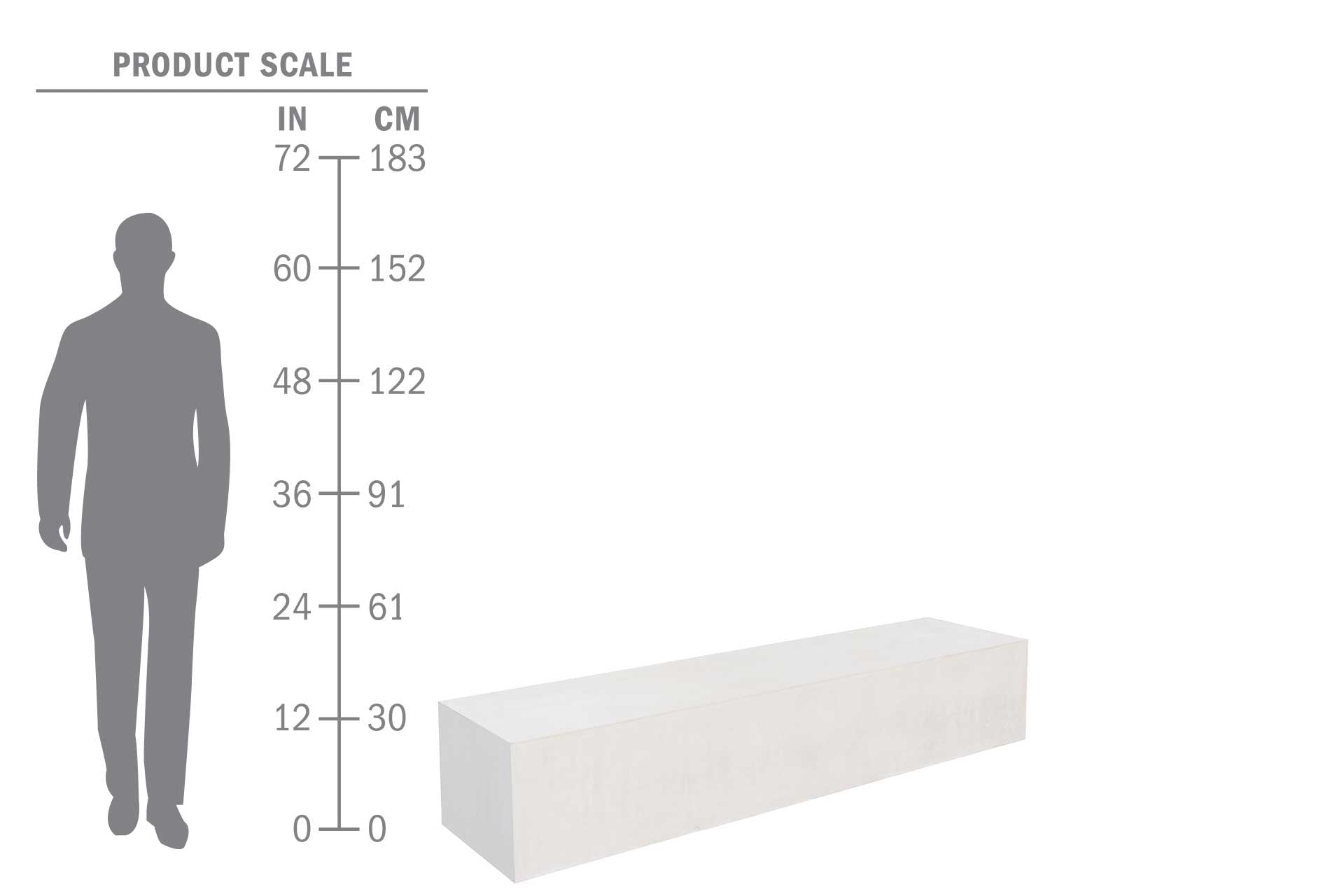 Monolith Coffee Table - Slate Grey Outdoor Coffee Table