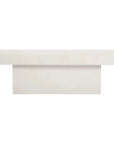 Seasonal Living Perpetual T-Bench – White Outdoor Bench