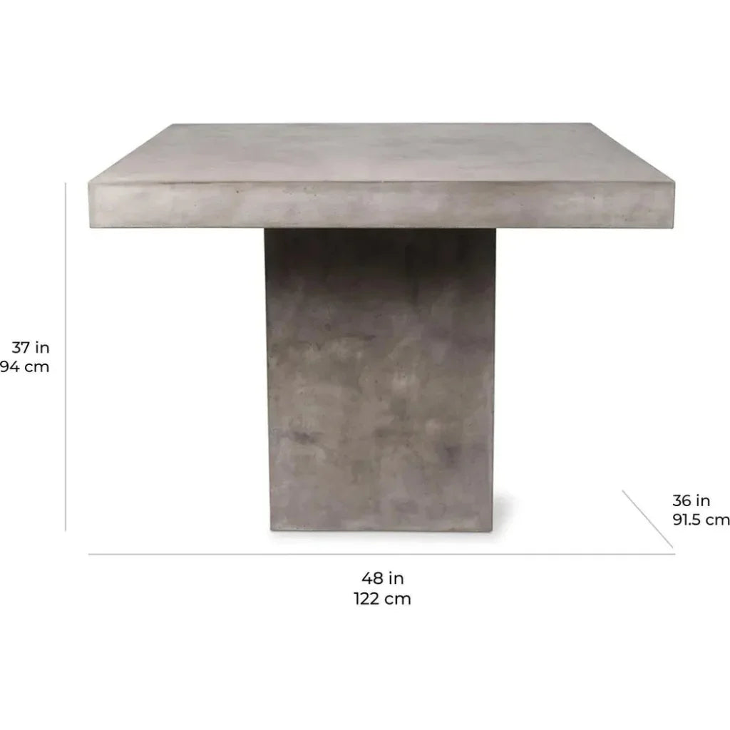 Seasonal Living Phil Counter Table - Slate Grey Outdoor Counter Table