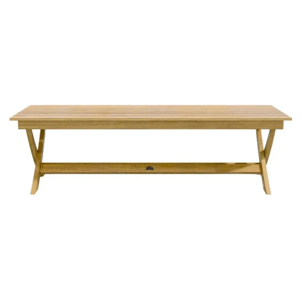 Picnic 3 - Person Teak Outdoor Bench - LOOMLAN - HiTeak - Outdoor Benches