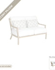 Pillow: Nicoya Deep Seating Cushioned Loveseat Accent Pillow (pillow only)