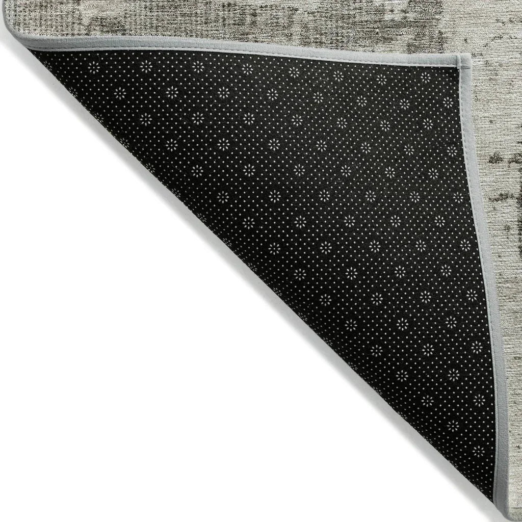 LOOMLAN Rugs Pliora Ivory Washable Indoor-Outdoor Rug