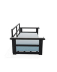 Porch Swing Polymer Arm Accent Seat Cushion - LOOMLAN - Telescope - Outdoor Swings