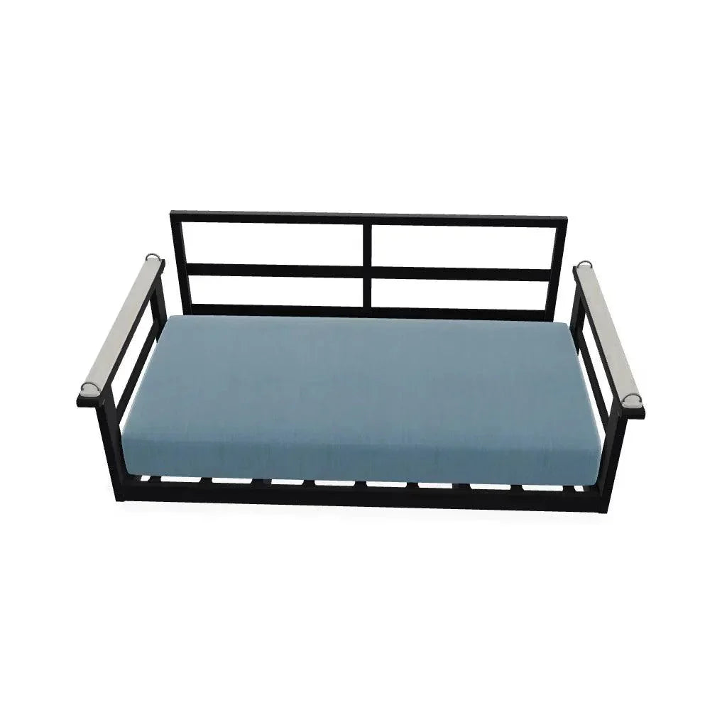 Porch Swing Polymer Arm Accent Seat Cushion - LOOMLAN - Telescope - Outdoor Swings