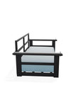 Porch Swing Polymer Arm Accent Seat Cushion - LOOMLAN - Telescope - Outdoor Swings