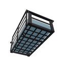 Porch Swing Polymer Arm Accent Seat Cushion - LOOMLAN - Telescope - Outdoor Swings