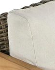 Potenza Armchair Palazzo Cream Stain Resistant Teak - LOOMLAN - SUNPAN - Outdoor Lounge Chairs