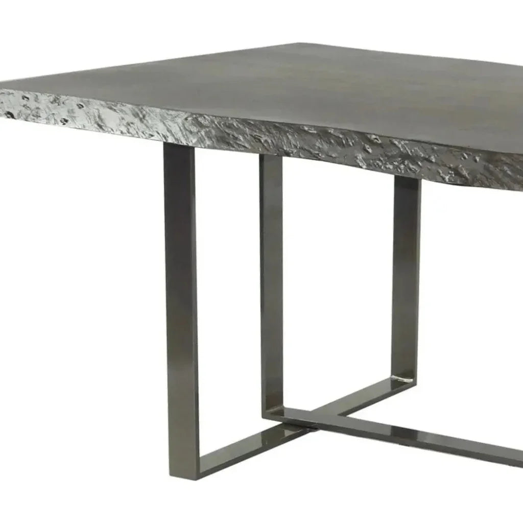 Prism Aluminum Sling Dining Set Table Seats 6 - LOOMLAN - Castelle - Outdoor Dining Sets