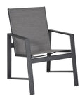 Prism Aluminum Sling Dining Set Table Seats 6 - LOOMLAN - Castelle - Outdoor Dining Sets