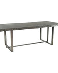 Prism Aluminum Sling Dining Set Table Seats 6 - LOOMLAN - Castelle - Outdoor Dining Sets