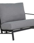 Prism Sectional Sofa Set With Firepit Table - LOOMLAN - Castelle - Outdoor Lounge Sets