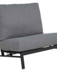 Prism Sectional Sofa Set With Firepit Table - LOOMLAN - Castelle - Outdoor Lounge Sets