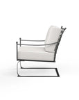 Provence Sunbrella Rocking Outdoor Club Chair - LOOMLAN - Sunset West - Outdoor Accent Chairs