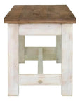 Provence Wood Brown Bench - LOOMLAN - LH Imports - Dining Benches