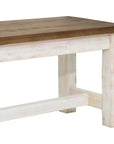 Provence Wood Brown Bench - LOOMLAN - LH Imports - Dining Benches