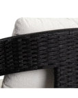 Pylos Fabric Outdoor Dining Armchair - LOOMLAN - SUNPAN - Outdoor Dining Chairs