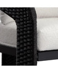 Pylos Fabric Outdoor Dining Armchair - LOOMLAN - SUNPAN - Outdoor Dining Chairs