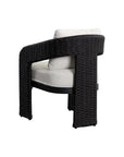 Pylos Fabric Outdoor Dining Armchair - LOOMLAN - SUNPAN - Outdoor Dining Chairs