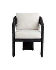 Pylos Fabric Outdoor Dining Armchair - LOOMLAN - SUNPAN - Outdoor Dining Chairs