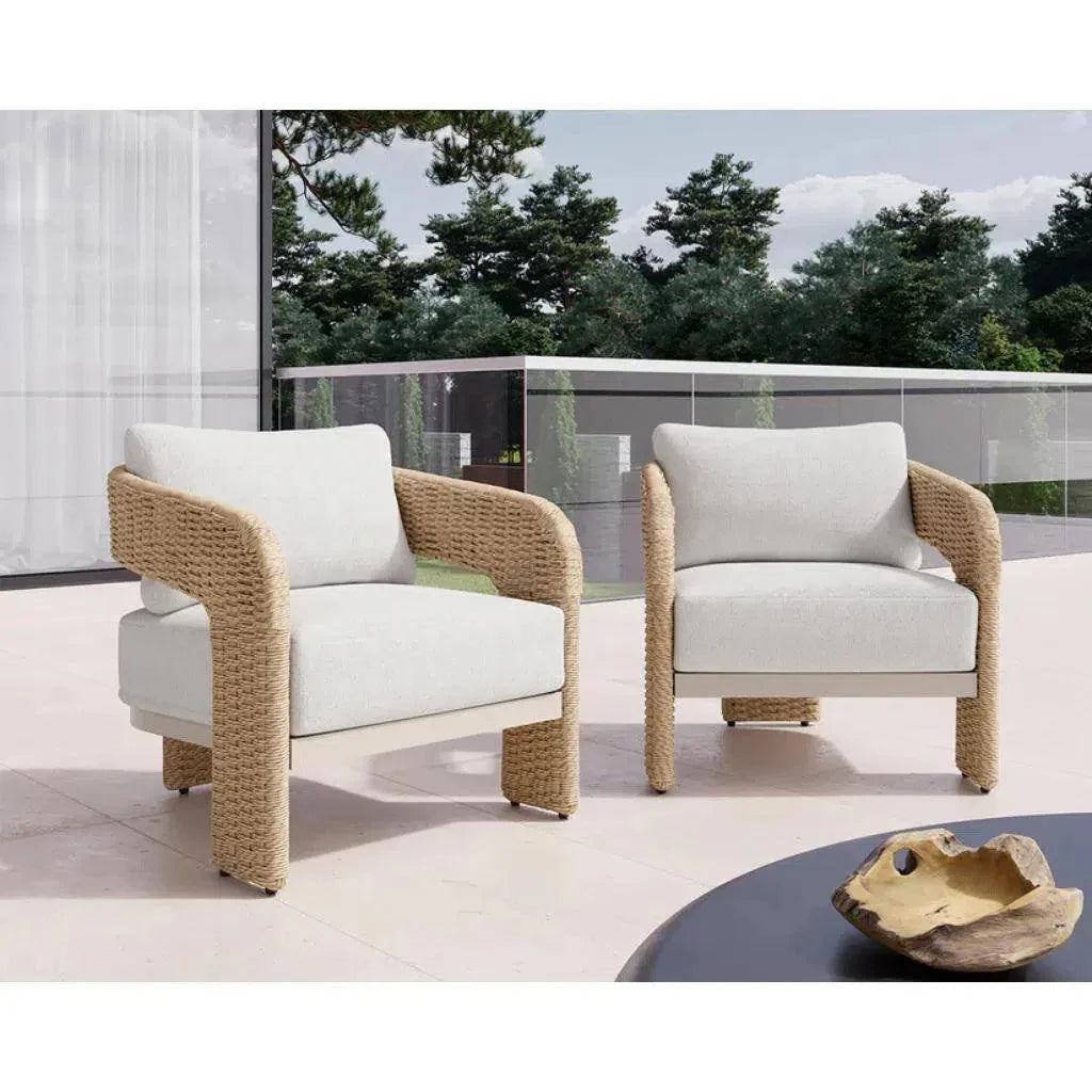 SUNPAN Pylos Fabric Outdoor Lounge Chair