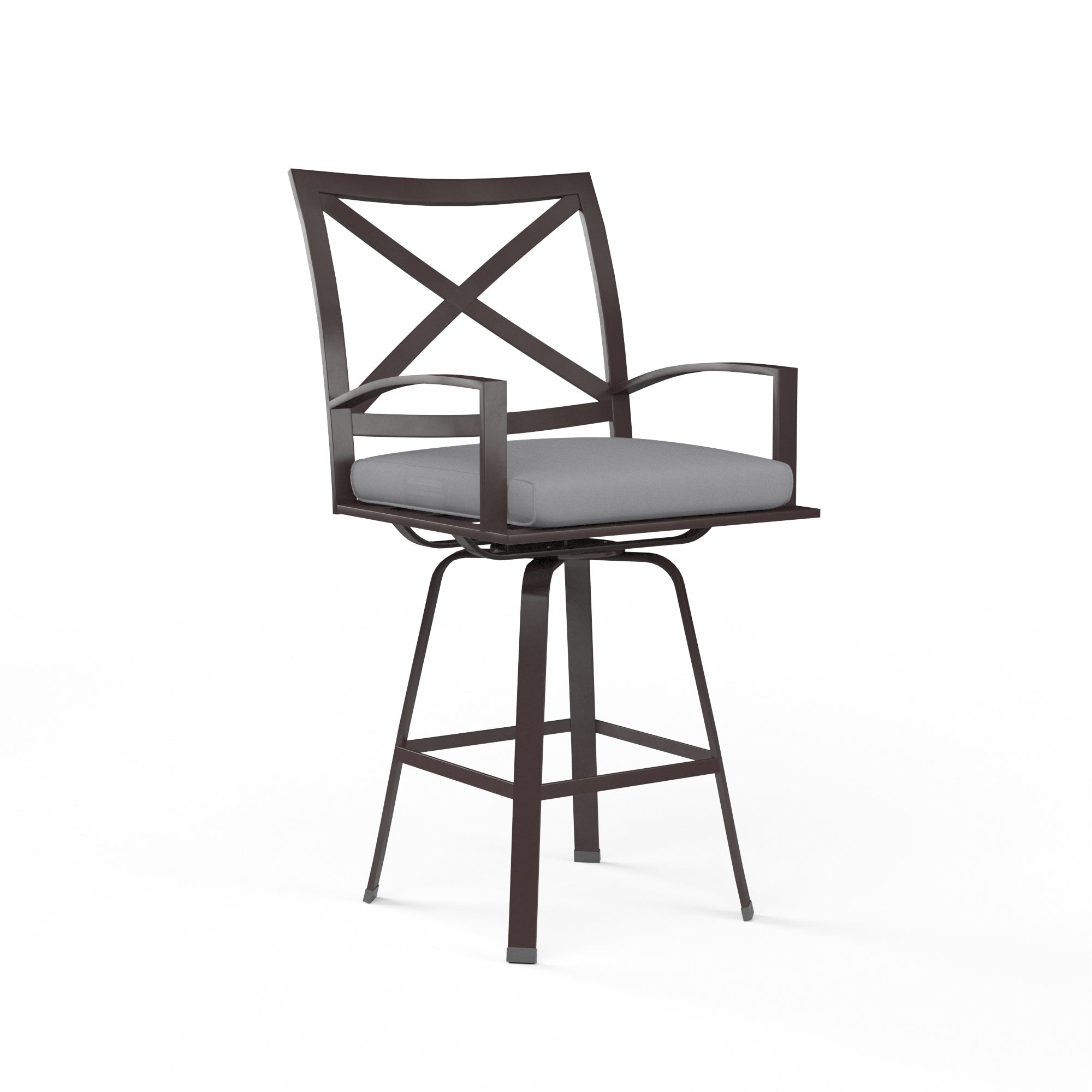 La Jolla Sunbrella Swivel Outdoor Barstool