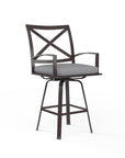 La Jolla Sunbrella Swivel Outdoor Barstool